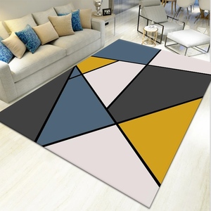 Tapis à poils longs en microfibre, moquette Super doux épais et confortable, personnalisé, lavable, en velours cristal, pour fenêtre de salon et baie vitrée - Product Image 5