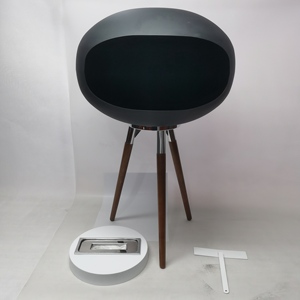 Estufa y Chimenea de Bioetanol de 41.3 Pulgadas con Trípode, Quemador de Mesa Integrado para Interiores - Product Image 6