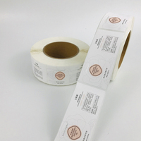 Autocollant de bouteille de lotion pour le corps imperméable à l'eau bouteille de shampooing étiquette d'emballage d'huile corporelle de marque privée impression d'étiquette en vinyle de savon liquide