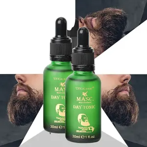 Balli all'ingrosso Best Seller crescita balsamo uomini neri siero barba cura olio toelettatura kit