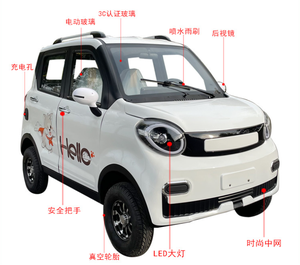 Nouvelle voiture électrique à batterie lithium, quatre roues, entièrement fermée, pour personnes âgées, usage domestique - Product Image 6