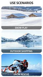 Vente directe d'usine, motoneige à essence haute performance, <span class=keywords><strong>snowscoot</strong></span>, <span class=keywords><strong>ski</strong></span>, véhicule neige pour les loisirs de plein air - Product Image 5