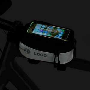 Bolsa de Ciclismo Inteligente Reflectante, Bolsa Compacta para Tubo Superior, Impermeable, con Pantalla Táctil - Product Image 3