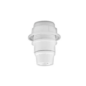 Portalampada 2A E-14, attacco a vite bianco, adatto per lampadine E-14, ideale per illuminazione decorativa e funzionale in case e... - Product Image 1