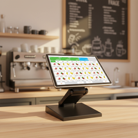 Système de point de vente tout-en-un 10,1 pouces à écran tactile, terminal de caisse, Windows/Android OS, processeur Intel I5, 1 an de garantie, directement de l'usine