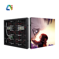 Écran LED intérieur haute définition P3.076 16:9, armoire d'affichage LED COB, panneau mural vidéo LED pour micro-églises