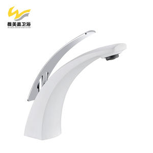 Robinet de douche pour bain à poignée unique en cuivre massif, double commande chaud/froid, gris anthracite, robinet de lavabo, noyau de vanne en céramique 1/2 pouce - Product Image 2