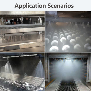 BYCO 1/8 "1/4 ''Factory Outlet Pp/PVC/PTFE Full <span class=keywords><strong>Cone</strong></span> Nhựa Vòi Phun Cho Gas Chà - Product Image 3