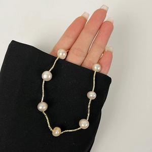 Collier en perles d'eau douce ciel étoilé 2024 pour jeunes femmes, chaîne de clavicule élégante avec charme de fée - Product Image 2