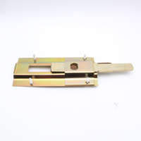 Hot Sale Aode Modern Design Self-storage Security DBCI Door Latch Door Lock with Two Keys Nickel Plated for Roll up Door