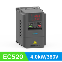 Variador de Frecuencia EC520 Trifásico 380V 4kW, Inversor de Frecuencia AC, VSD, VFD para Bomba Solar