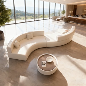 Otel Güzellik Salonu Ofis Lobisi Bekleme Alanı Resepsiyon Koltuğu Kavisli Şekilli Çift Taraflı S Şekilli Koltuk Minimalist - Product Image 3