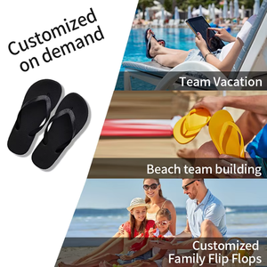Infradito piatte firmate stampate personalizzate da uomo e <span class=keywords><strong>donna</strong></span> estate pantofole da spiaggia alla moda all'aperto - Product Image 6