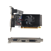 Tarjeta Gráfica GeForce GT730 de 2GB 4G DDR3 PCI Express de Perfil Bajo, con Salida DVI VGA HD Opcional, para Computadoras de Escritorio