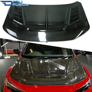 Accesorios de fibra de carbono de alta calidad para Honda CIVIC Type-R FL5 VRAS, capó delantero ventilado de fibra de carbono. - Product Image 1