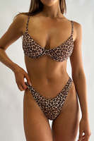 2022 personnaliser Private Label OEM femmes maillot de bain été vêtements de plage tissu durable impression Logo maillots de bain