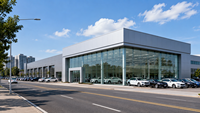 Systèmes de construction préfabriqués pour ateliers automobiles Hyundai 4S en structure métallique durable pour zones routières