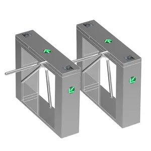 Automatic Turning Gates Bus Durable Access Control Barrier Gate Tripod Turnstile Stainless Steel Gate Door Design