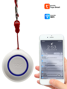 ปุ่มฉุกเฉิน PST Tuya Smart WiFi SOS แบบไร้สาย RF433M วัสดุ ABS สำหรับผู้สูงอายุ ระยะตรวจจับ 10-20 เมตร รุ่น PST-<span class=keywords><strong>WE571</strong></span> ควบคุมผ่านแอพ - Product Image 6