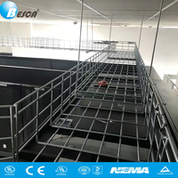 BESCA Panier en treillis métallique pour câbles avec certifications complètes, connexion flexible, plateau métallique pour diverses solutions de câblage