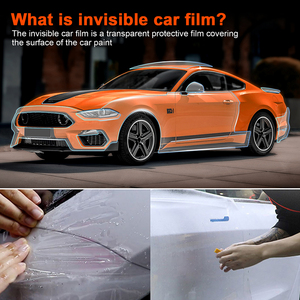 Pour Ford Mustang <span class=keywords><strong>Mach1</strong></span> 2022 2023 2024 voiture complète personnalisée TPU Transparent anti-rayures auto-cicatrisant sable preuve pré-coupé protection - Product Image 2