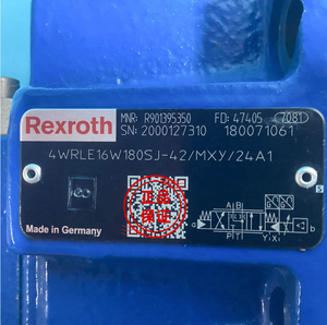 Válvula Direccional Proporcional Original R901395350 4WRLE16W180SJ-4X/MXY/24A1, Tamaño 16, 180L/min, 350 bar en Stock - Product Image 3