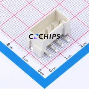 XY-VH3.96-4A51 Wire-to-Board Pin Header SMD,P=3.96mm Connector 1x4P 3.96mm Vertical Mount VH - Product Image 1