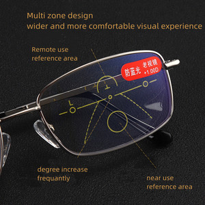 Rogressive-<span class=keywords><strong>gafas</strong></span> multifocales para presbicia, lentes <span class=keywords><strong>de</strong></span> lectura <span class=keywords><strong>de</strong></span> <span class=keywords><strong>alta</strong></span> <span class=keywords><strong>gama</strong></span> con luz azul, para uso lejano y cercano - Product Image 2