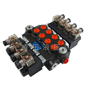 Válvula electromagnética multivía de la serie Z50 de Weituo Hydraulics para inversión de dirección en montacargas, camiones de saneamiento y cargadoras - Product Image 1