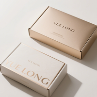 Boîte d'Expédition d'Emballage en Carton Ondulé Design Personnalisé avec Logo Personnalisé pour Petites Entreprises