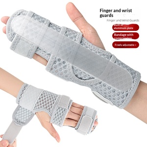 Supporto Traspirante per Polso e Dita con Piastra in Alluminio, Stabilizzatore per Mano, Protezione da Infortuni al Polso, Attrezzatura Protettiva Sportiva - Product Image 2