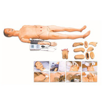 Maniquí de Modelo Anatómico de Ciencias Médicas de PVC, Función Completa Avanzada, Entrenamiento de Enfermería, Medición de Presión Arterial, Intramuscular