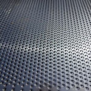 Lámina Metálica Perforada de Acero Inoxidable Galvanizado, con Orificios Redondos, de Alta Calidad y Bajo Precio, para Cercas - Product Image 1