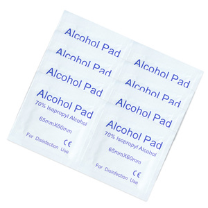 Fourniture jetable médicale prix bon marché 70% <span class=keywords><strong>alcool</strong></span> <span class=keywords><strong>isopropylique</strong></span> Prep Pad lingettes désinfectantes certifiées - Product Image 5
