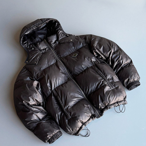 カスタム ロゴ入り 最高品質 メンズ パデッドコート 冬用 ヴィンテージ ダウンジャケット アウトドア ウィンドブレーカー パファージャケット メーカー - Product Image 3