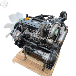 Conjunto de motor diésel Yanmar 4TNV98 4TNV98T de 56.5kw 4TNV98T-ZCSTYC, motor de 4 cilindros, piezas de repuesto para excavadora - Product Image 2