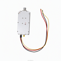 Module amplificateur de puissance RF personnalisable 360-800 MHz 13W-50W à gain élevé 48 dB avec boîtier en aluminium et télécommande