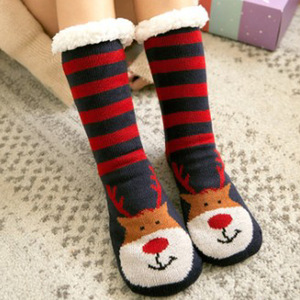 Vente en gros de bas de Noël de bonne qualité 2025 bas de Noël personnalisé par sublimation pour broderie - Product Image 6