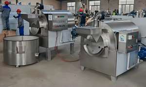 เครื่องอบแบบดรัมสำหรับปิ้งย่างถั่วลิสงใช้แก๊สให้ความร้อน - Product Image 5