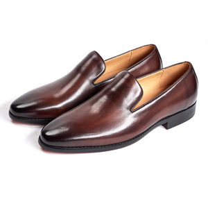 <span class=keywords><strong>Mocasines</strong></span> Planos Cómodos Personalizados, Nuevo Diseño, <span class=keywords><strong>Zapatos</strong></span> <span class=keywords><strong>de</strong></span> <span class=keywords><strong>Vestir</strong></span> Formales <span class=keywords><strong>de</strong></span> Cuero y Oxford para Novio - Product Image 1