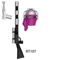 RT8015 Bloques de Construcción de la Película Guerra de las Galaxias, Accesorios Zam Wesell, Bloques Educativos para Niños, Mini Figura de Bloques de Construcción, Juguete de Plástico