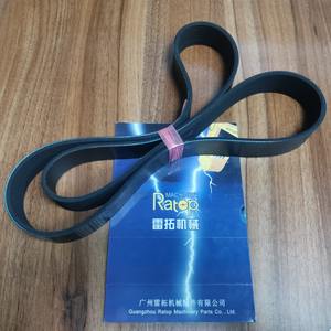 10PK1480 10PK1487 Riemen voor EC210B EC210BLC Graafmachine Onderdelen V-snaar 11709635/VOE11709635 - Product Image 1