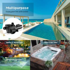 <span class=keywords><strong>Pompe</strong></span> de <span class=keywords><strong>piscine</strong></span> <span class=keywords><strong>Challenger</strong></span> PureBy 2.0HP conforme à la norme DoE, 115/230v, 6420GPH, J150010E - Product Image 2