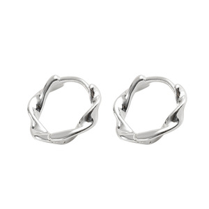 Aretes Geométricos de <span class=keywords><strong>Plata</strong></span> Esterlina 925 para Mujer Joyería de Moda con <span class=keywords><strong>Cadena</strong></span> de Borla - Product Image 1