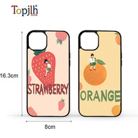 Coque de téléphone vierge en TPU 2D pour sublimation avec plaque en aluminium pour impression par transfert thermique DIY