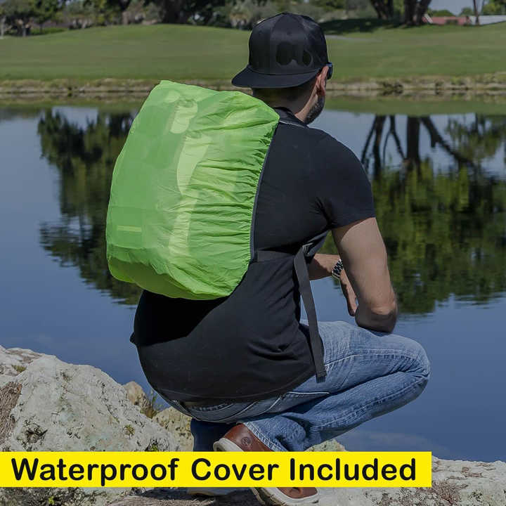 YEEKORO 12L/14L Lightweight Hiking Backpack | Waterproof Daypack With Reflective Strips For Cycling & Travel
