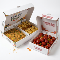 Caja para Entrega de Comida/Cajas para Alimentos/Envases para Alimentos