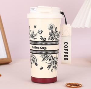 Tazza da caffè 316 in acciaio inossidabile ad alto livello <span class=keywords><strong>di</strong></span> aspetto regalo da donna Thermos portatile doppia tazza regalo <span class=keywords><strong>di</strong></span> san valentino - Product Image 6