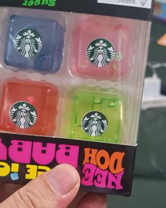 พร้อมส่ง สควิชชี่สตาร์บัคส์ขายส่ง ของเล่นสควิชชี่สตาร์บัคส์ สควิชชี่คิวบ์ สควิชชี่ไอซ์เบบี้มินิ สควิชชี่รูปแก้วน้ำ - Product Image 3