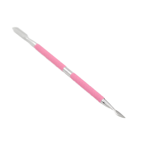 Pousse-cuticules carré en acier inoxydable réutilisable personnalisable OEM, outil de manucure double usage, soin de beauté Stahlmann Pro - Product Image 1